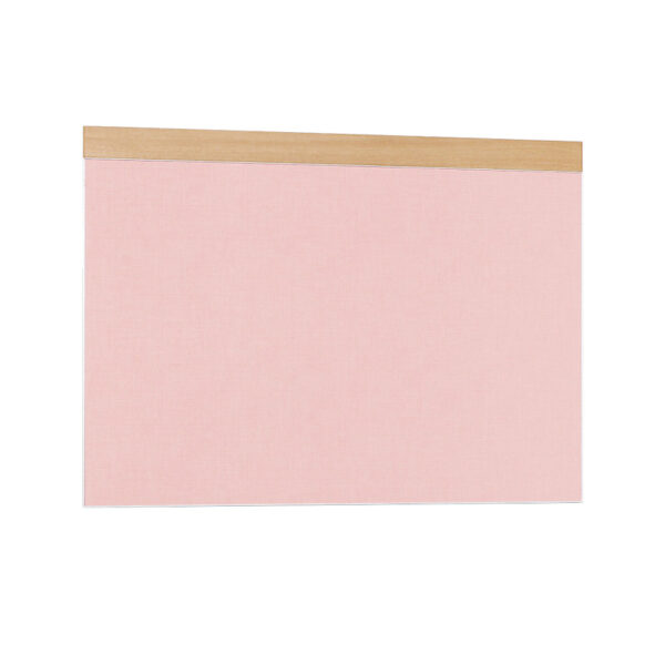 アルモード 掲示ボード 695 木目ナチュラル/ボードピンク 屋内用 W1500×H955 695NA-P 1500×955(商品コード：153400)