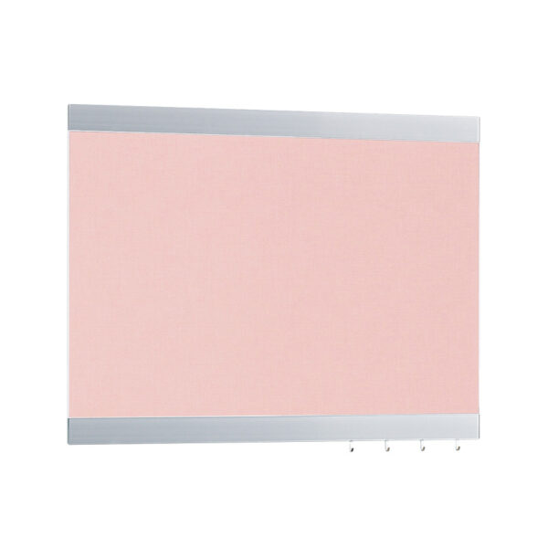 アルモード 掲示ボード 696 シルバー/ボードピンク 屋内用 W1500×H1010 696C-P #150×101(商品コード：153470)