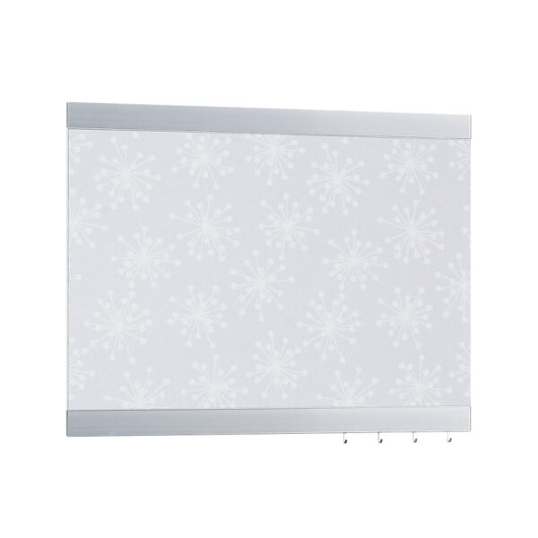 アルモード 掲示ボード 696 シルバー/ボード北欧柄 屋内用 W1200×H1010 696C-HO #120×101(商品コード：153481)