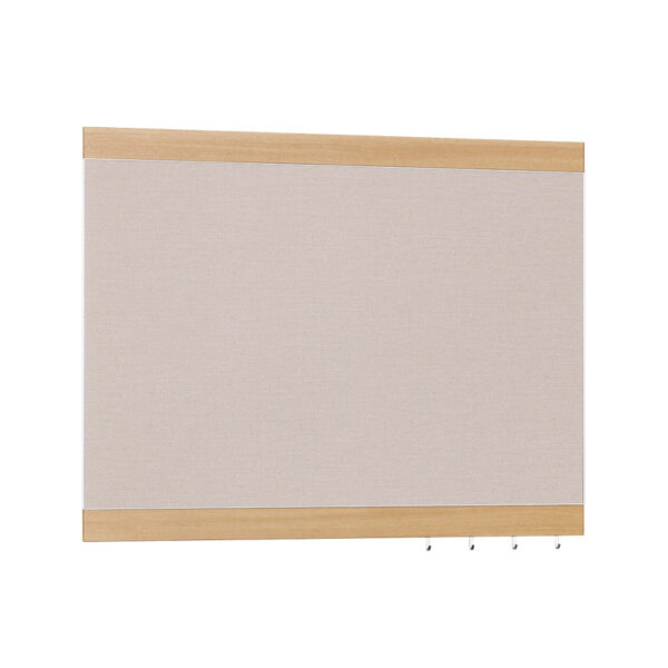 アルモード 掲示ボード 696 木目セピア/ボードベージュ 屋内用 W1500×H1010 696SP-BE #150×101(商品コード：153530)