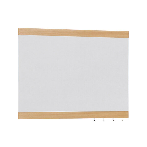 アルモード 掲示ボード 696 木目セピア/ボードライトグレー 屋内用 W900×H710 696SP-GY 900×710(商品コード：153537)