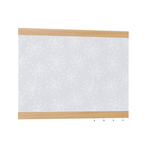 アルモード 掲示ボード 696 木目セピア/ボード北欧柄 屋内用 W600×H560 696SP-HO 600×560(商品コード：153553)