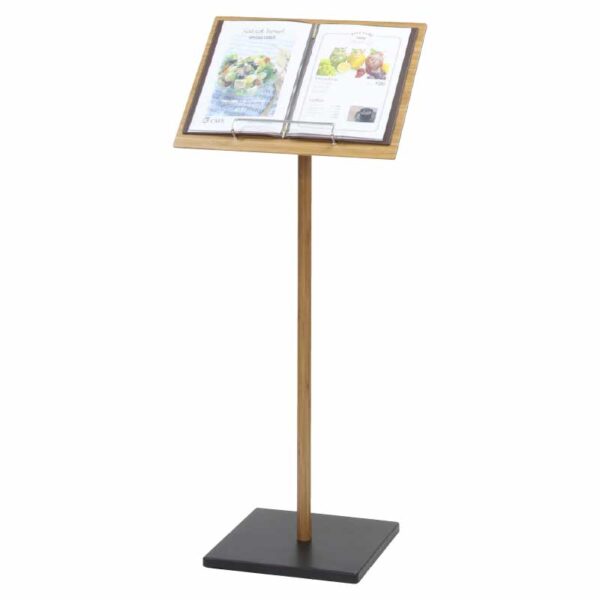 竹集成材シリーズ メニュースタンド BX-50M(商品コード：240945)