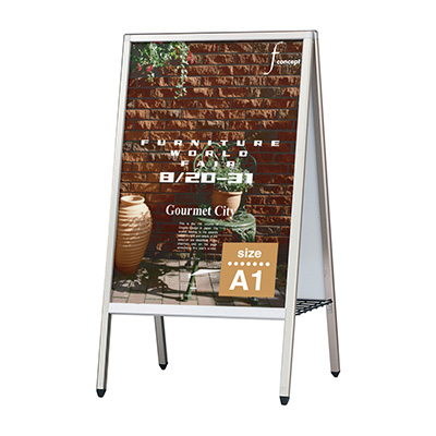 APサイン AP-281 A1 両面 面板入替タイプ 本体のみ(商品コード：028596)