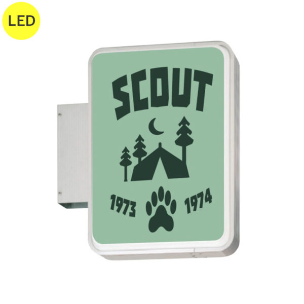 152角丸アルミ LED LLT11-22 本体のみ (商品コード：012816)