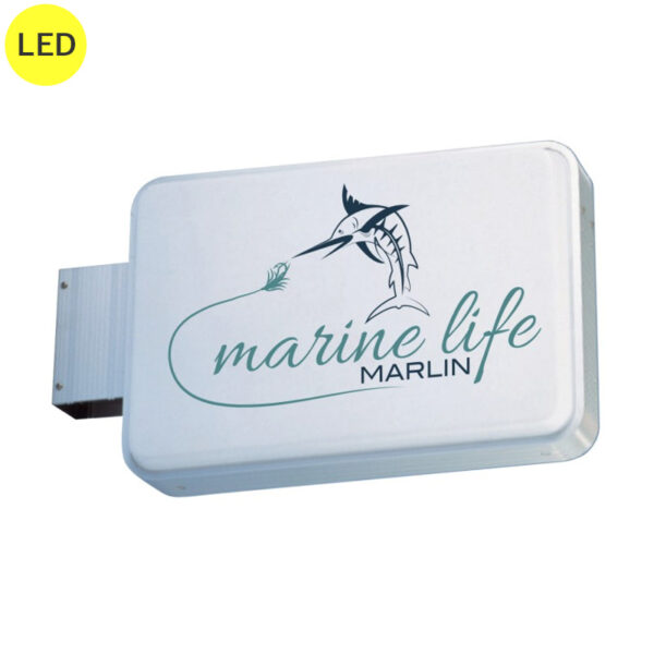 152角丸アルミ LED LLT11-21 本体のみ (商品コード：012817)