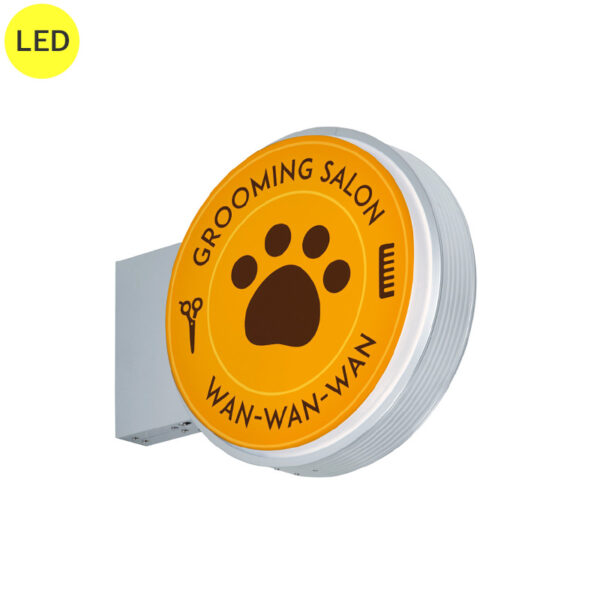 ADS-4508T-LED シルバー φ450 本体のみ (商品コード：012843)