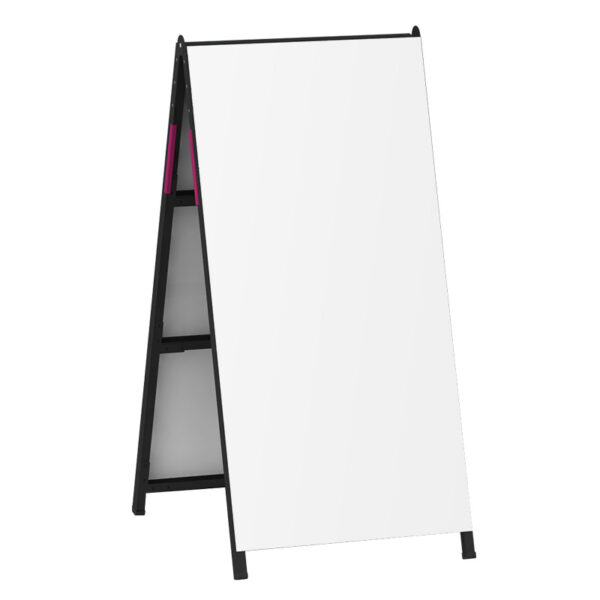 Aサイン Kブラック AK-612 両面 W600×H1200 本体のみ(商品コード：068163)