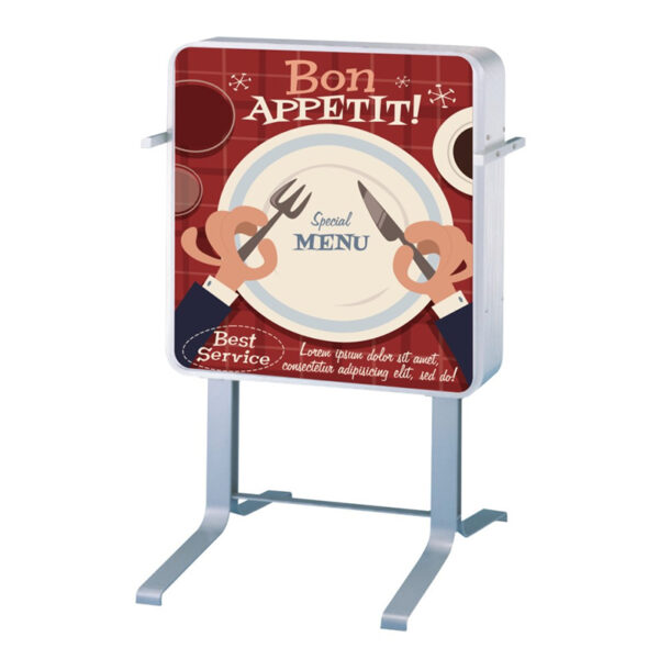 202 角丸アルミスタンドLED LLT51-31 本体のみ (商品コード：077374)