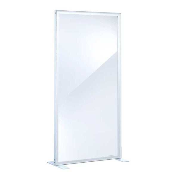 ニューパーテーション プレート仕様 ホワイト 900×1500サイズ 本体のみ(商品コード：078775)