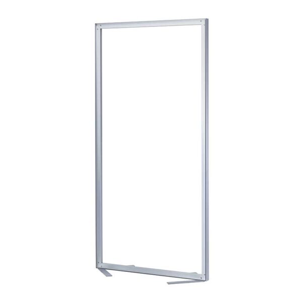 ファブリックパーテーション L型ベース仕様 シルバー 900×1500サイズ 本体のみ(商品コード：079070)